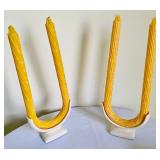 "The Candlestick" Candle Holders and Candles
