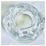 Kosta Boda Northern Light Snowball Votive Holder