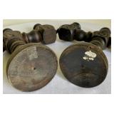Wooden Candle Holders from Mexico