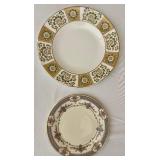Floral Tray and an Assortment of Pretty Plates including Minton, Spode and More
