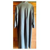 Vintage Olive Green/Grey Overcoat