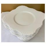 Starffordshire Pitcher and 11 Tuscan Fine English Bone China Plates