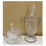 Vintage Clear Glass Grouping