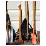 Assorted Yard Tools Lot