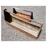 (2) Vintage Carpenters Tool Boxes Lot
