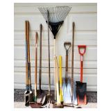 Assorted Yard Tools Lot