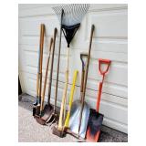 Assorted Yard Tools Lot