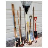 Assorted Yard Tools Lot