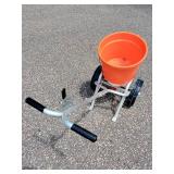 Orange Fertilizer  / Grass Seed Spreader