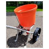 Orange Fertilizer  / Grass Seed Spreader