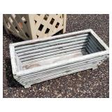 (3) Wooden Outdoor Yard Decor Items