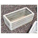 (3) Wooden Outdoor Yard Decor Items