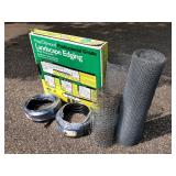 Misc Outdoor Lawn and Fencing Materials Lot