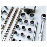 Assorted Craftsman Metric / Standard 1/2" Socket Set