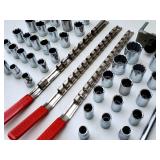 Assorted Craftsman Metric / Standard 1/2" Socket Set