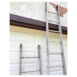 (2) Vintage Ladders Lot