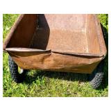 Metal Vintage Yard Cart Lawn Decor