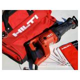 Hilti Reciprocating Saw with Carrier Bag and Blades Lot