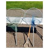 (3) Assorted Fishing Nets Lot
