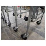 Assembly Line Roller // Has castor wheels for easy mobility // can extend to 22ft long // line wheels are metal for smooth rolling