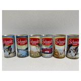 Vintage Schmidt Beer Cans