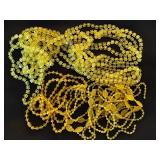 Assorted Yellow Bead Necklaces