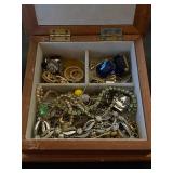 Jewelry Box and Assorted Jewelry