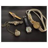 Assorted Watches and Necklace