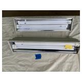 HALO Fluorescent lights w/fixtures