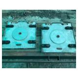 Hunter Stainless Steele turnplates