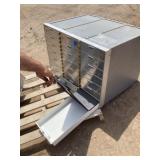 Safety deposit box w/21 boxes and keys