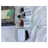Factory Volkswagen radio w/VIN and code, Bosch mass air flow sensor, misc transmission plugs