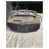 Bose powered Speaker system and Sony CD and tape player