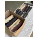 Lot of vintage player piano rolls