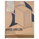 Corsair 4000D Airflow Tempered Glass Mid-Tower ATX PC Case - Black