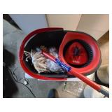 O-Cedar EasyWring Microfiber Spin Mop & Bucket Floor Cleaning System + 2