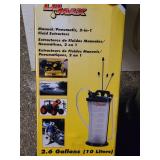 LUMAX LX-1314 Gold/Silver Manual/Pneumatic 2-in-1 Fluid Extractor (