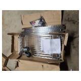 5-Tier Chrome Heavy-Duty Adjustable Shelving Unit with 200-lb Per Shelf Weight Capacity