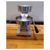 VBENLEM Commercial Hamburger Patty Maker 150mm/6inch Stainless Steel Burger Press