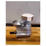VBENLEM Commercial Hamburger Patty Maker 150mm/6inch Stainless Steel Burger Press
