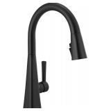 Delta Faucet Lenta Matte Black Kitchen Faucet Touch