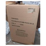 MaxWorks 80876- Foldable Platform Truck Push Dolly 330 lb. Weight Capacity