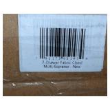 7 Drawer Fabric Chest, Expresso/Multi
