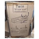 Twin Raised Auto Inflate Air Bed