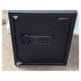 Amazon Basics Steel Home Security Safe with Programmable Keypad