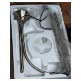 Simple Designs Chrome Floor Lamp w/Reading Light