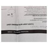 Simple Designs Chrome Floor Lamp w/Reading Light