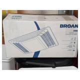 Broan Heater w/Light, White