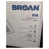 Broan Heater w/Light, White