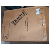 IRIS USA 53 Qt. Plastic Storage Bin Totes, 5 Totes, 4 Lids